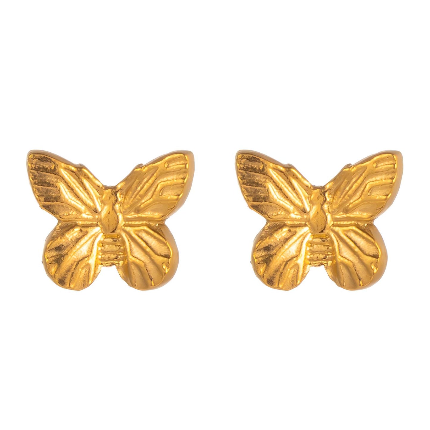 Butterfly 18K Gold Plated Earring